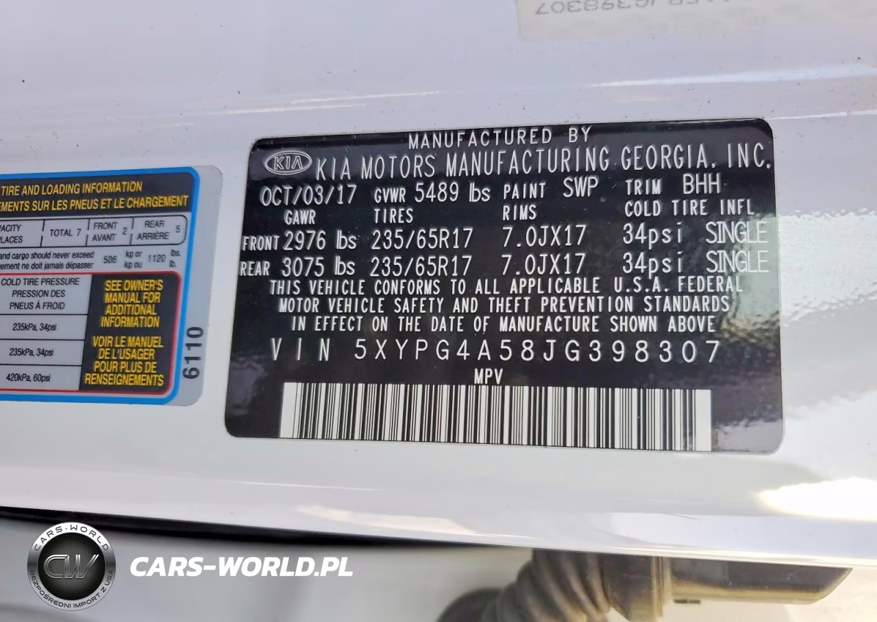2018 Kia Sorento Lx V6 VIN:5XYPG4A58JG398307 - 13