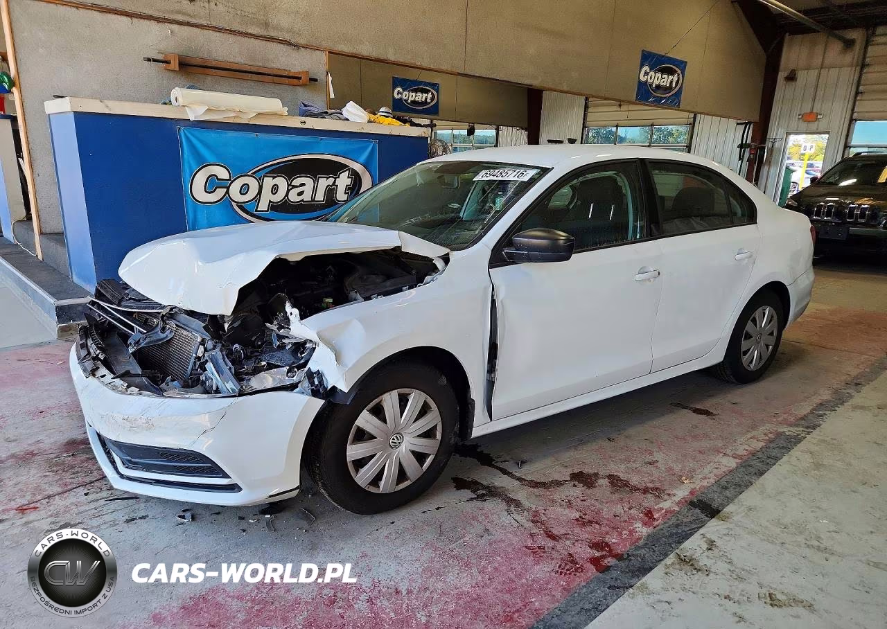 2015 Volkswagen Jetta Base VIN:3VW1K7AJ9FM421247 - 1