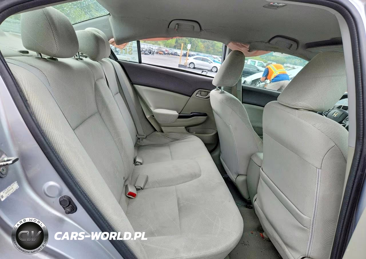 2012 Honda Civic Lx VIN:2HGFB2F56CH611462 - 10