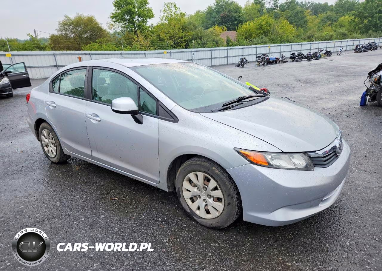 2012 Honda Civic Lx VIN:2HGFB2F56CH611462 - 4