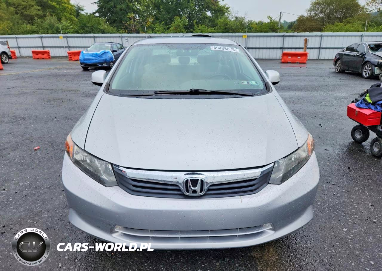 2012 Honda Civic Lx VIN:2HGFB2F56CH611462 - 5