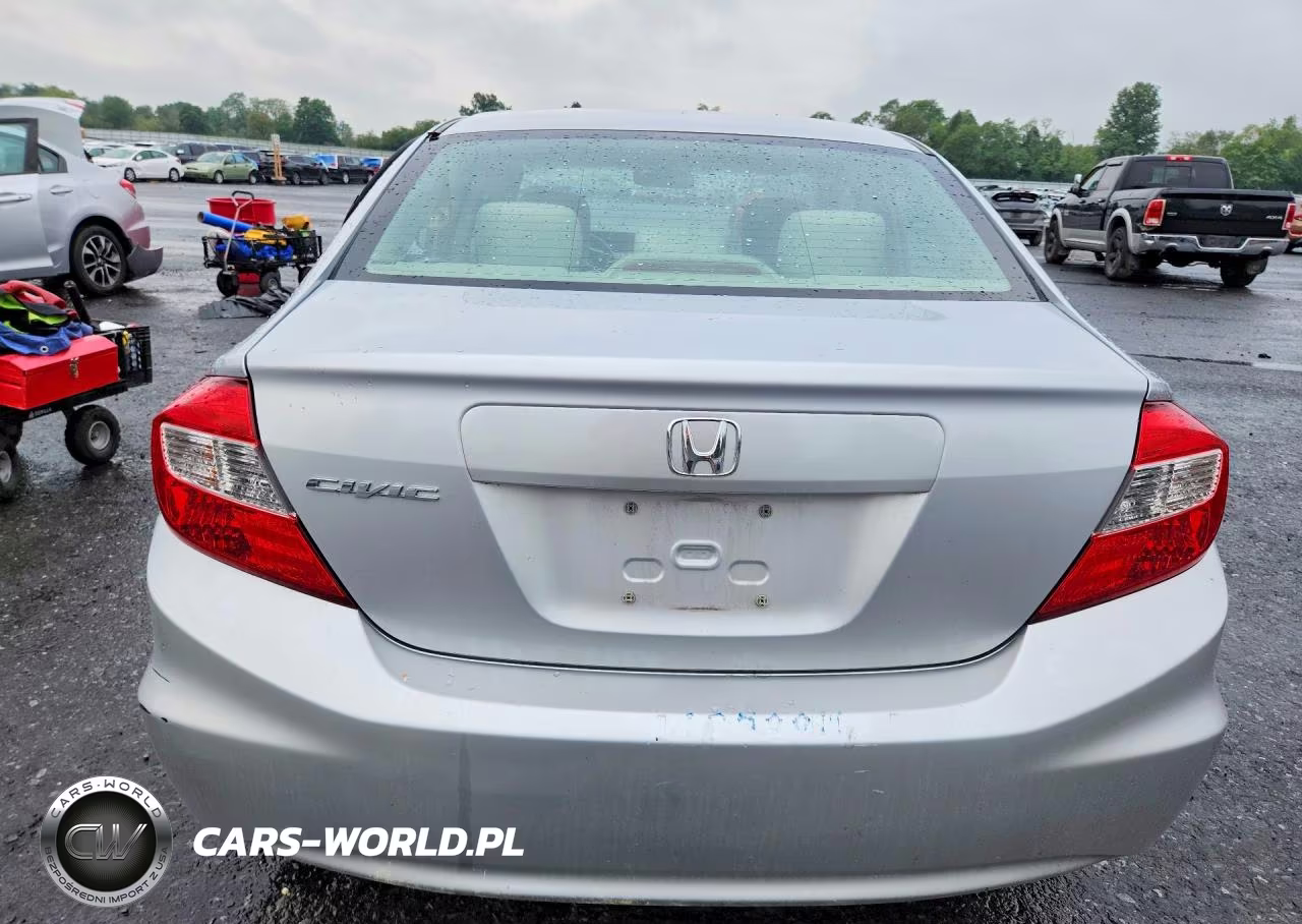 2012 Honda Civic Lx VIN:2HGFB2F56CH611462 - 6