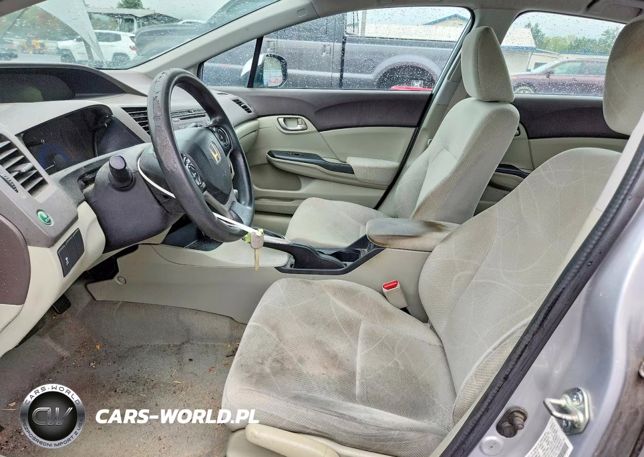 2012 Honda Civic Lx VIN:2HGFB2F56CH611462 - 7
