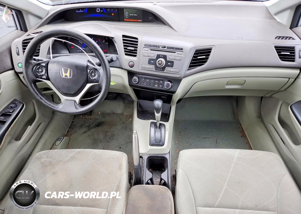 2012 Honda Civic Lx VIN:2HGFB2F56CH611462 - 8