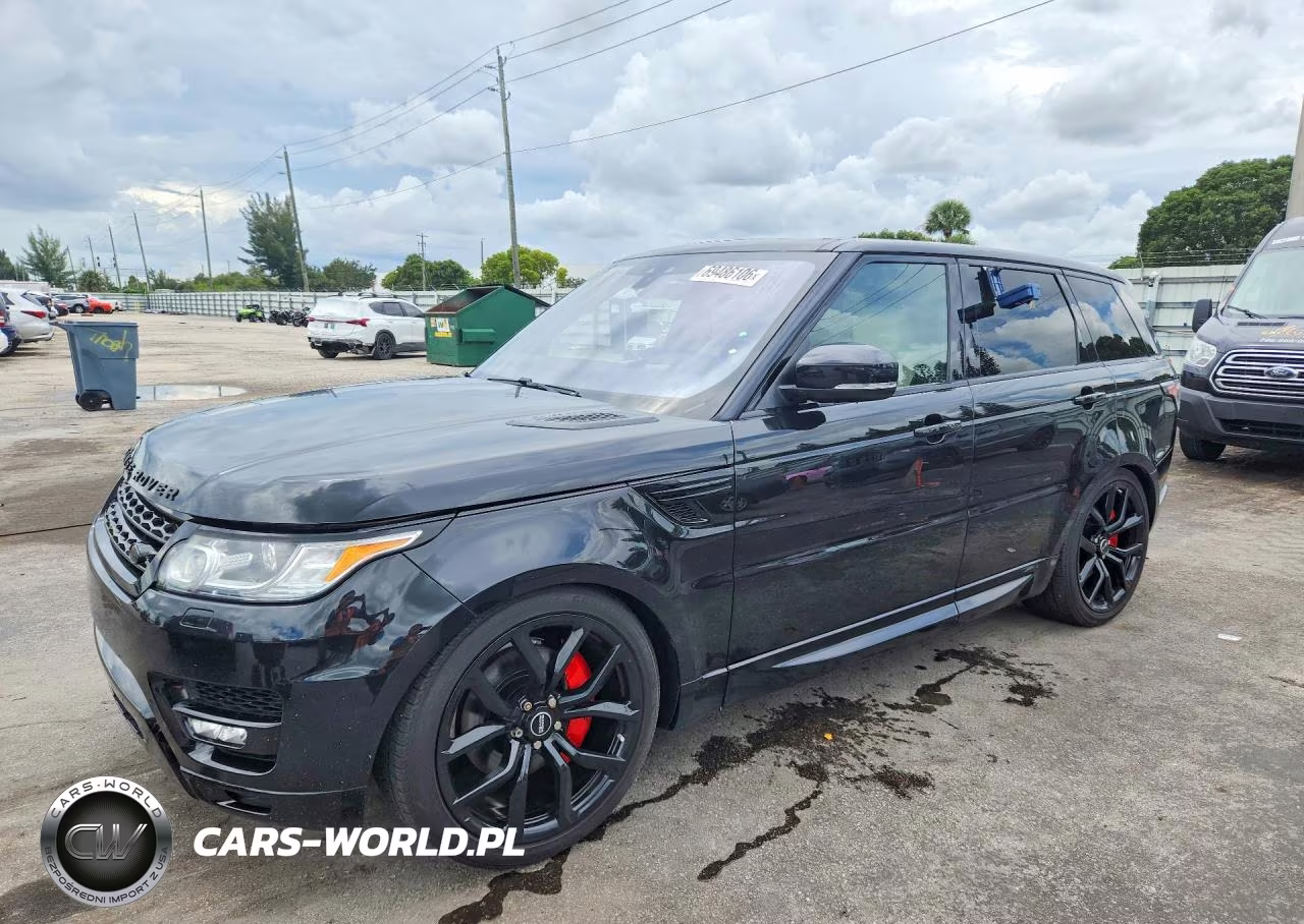 2017 Land Rover Range Rover Sport Hse VIN:SALWR2FV6HA156539 - 1