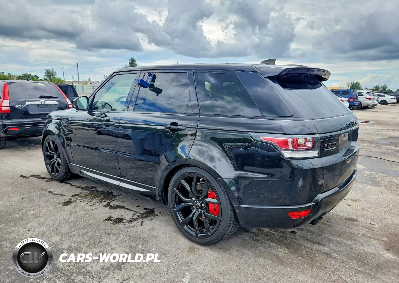 2017 Land Rover Range Rover Sport Hse VIN:SALWR2FV6HA156539 - 2