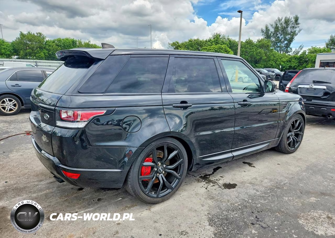 2017 Land Rover Range Rover Sport Hse VIN:SALWR2FV6HA156539 - 3