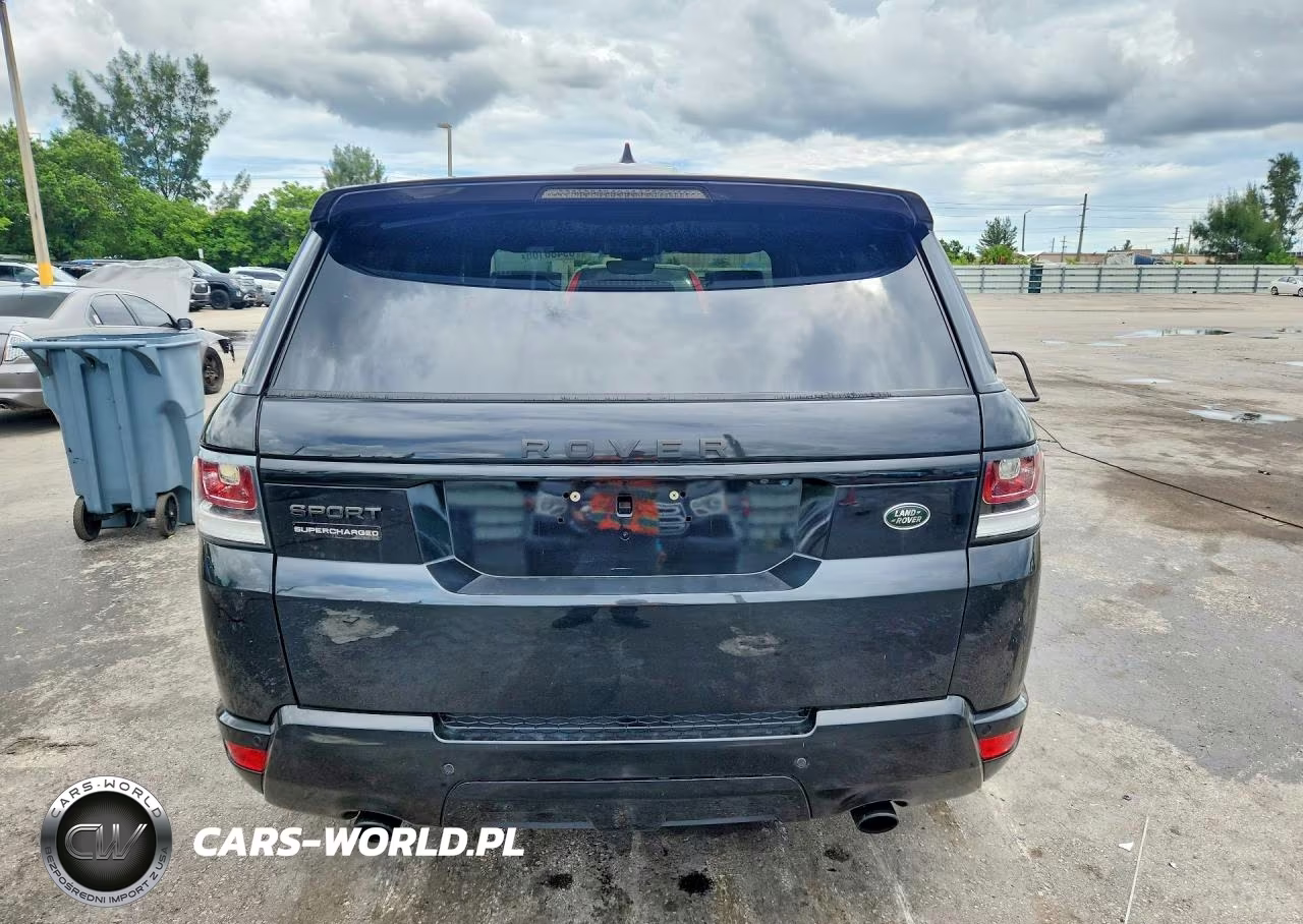 2017 Land Rover Range Rover Sport Hse VIN:SALWR2FV6HA156539 - 6