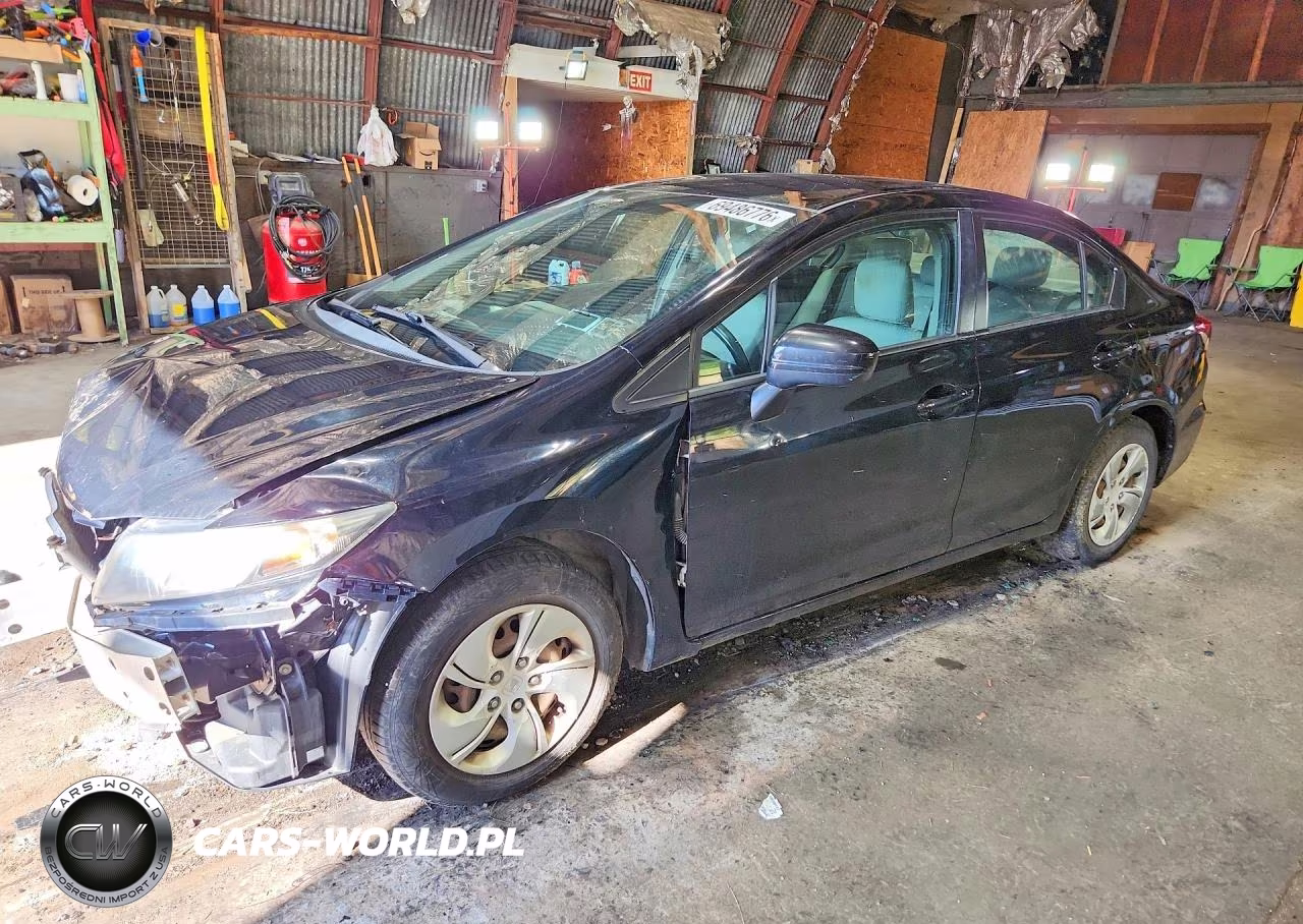 2015 Honda Civic Lx VIN:19XFB2F54FE262946 - 1