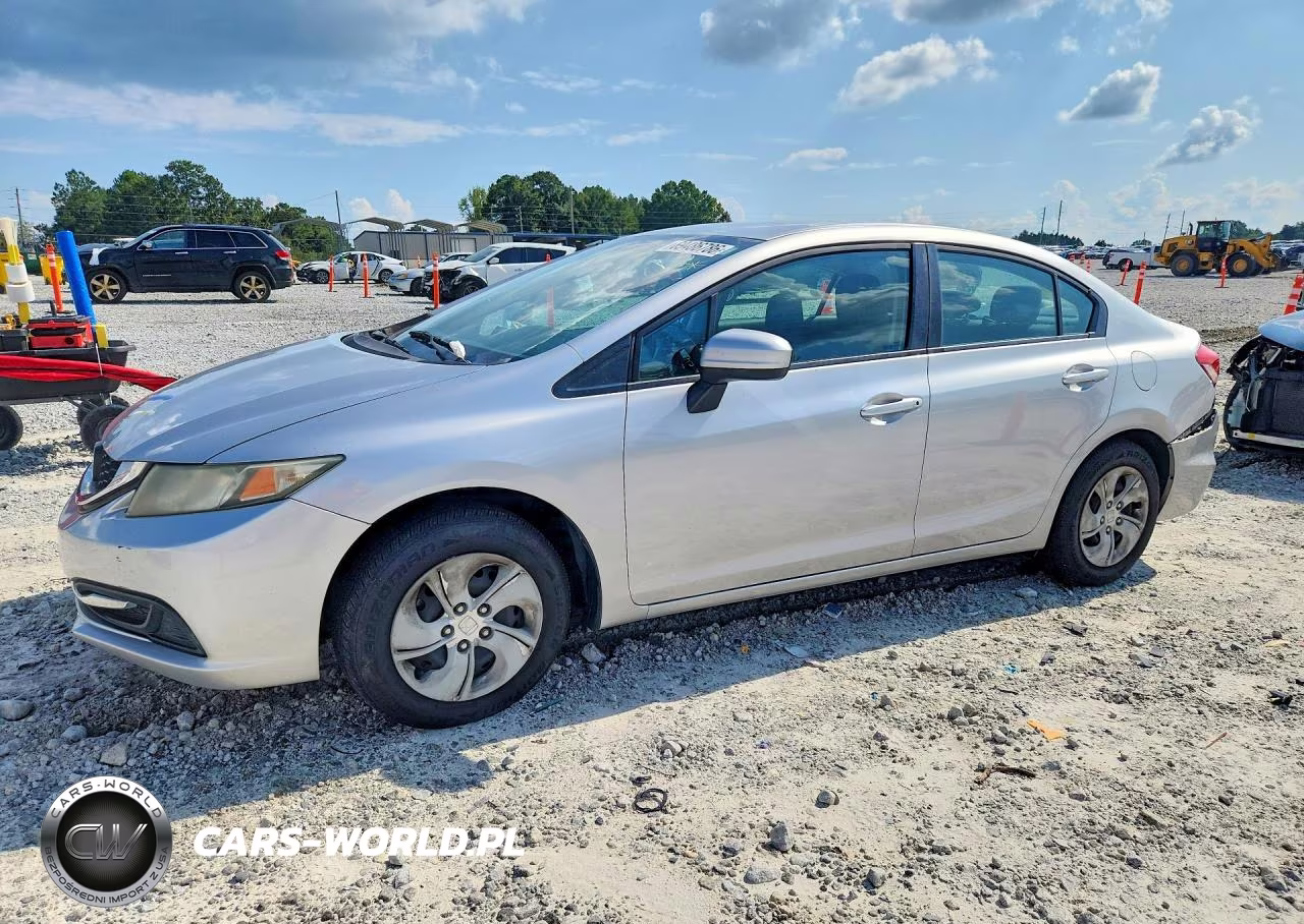 2015 Honda Civic Lx VIN:19XFB2F54FE057790 - 1