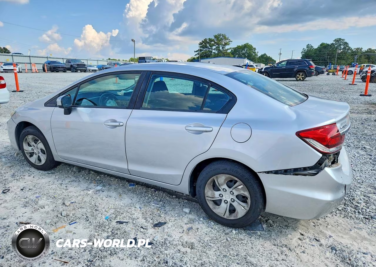 2015 Honda Civic Lx VIN:19XFB2F54FE057790 - 2