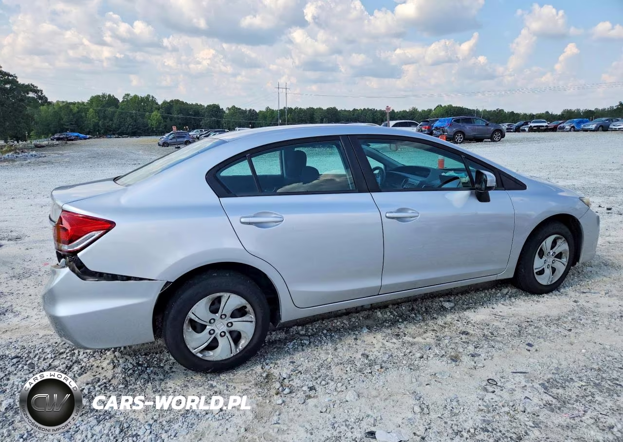 2015 Honda Civic Lx VIN:19XFB2F54FE057790 - 3