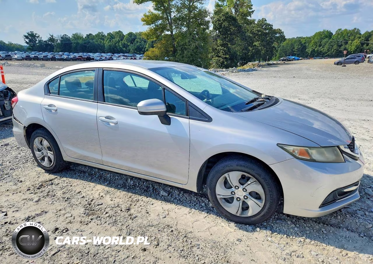 2015 Honda Civic Lx VIN:19XFB2F54FE057790 - 4