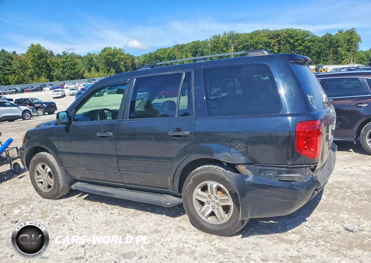 2004 Honda Pilot Exl VIN:2HKYF18514H585459 - 2