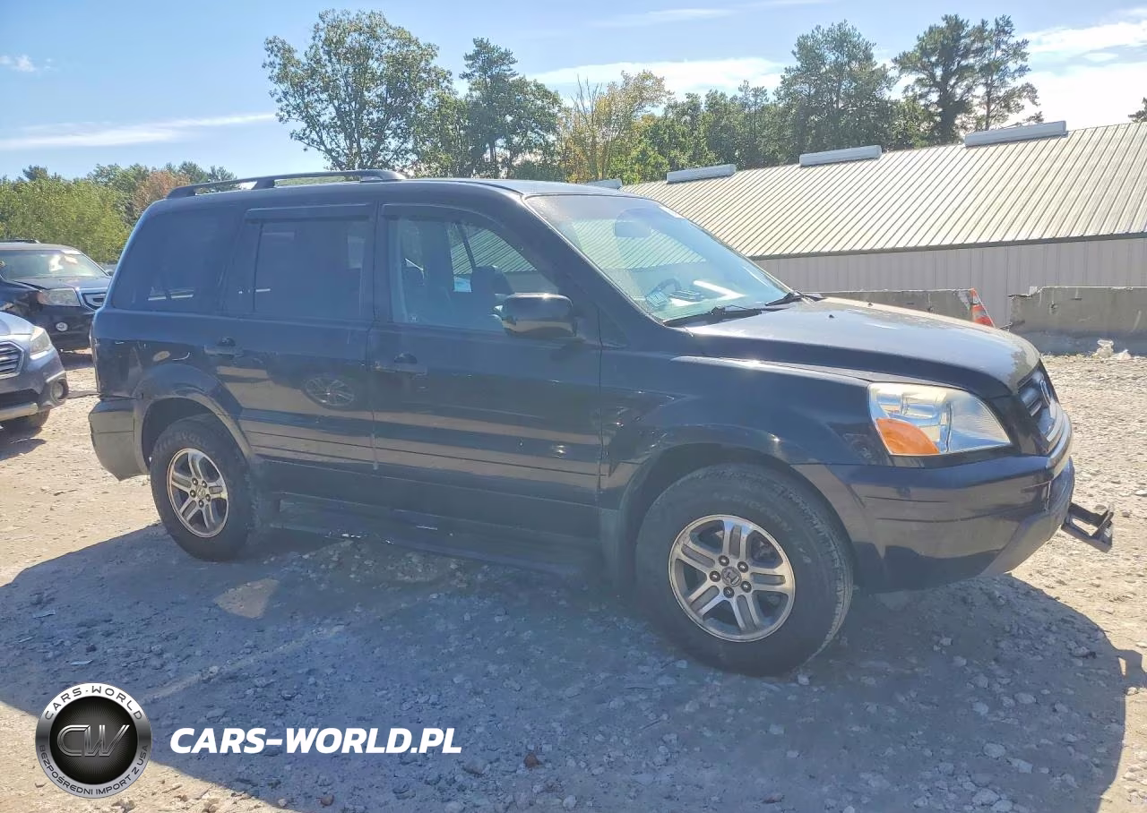 2004 Honda Pilot Exl VIN:2HKYF18514H585459 - 4