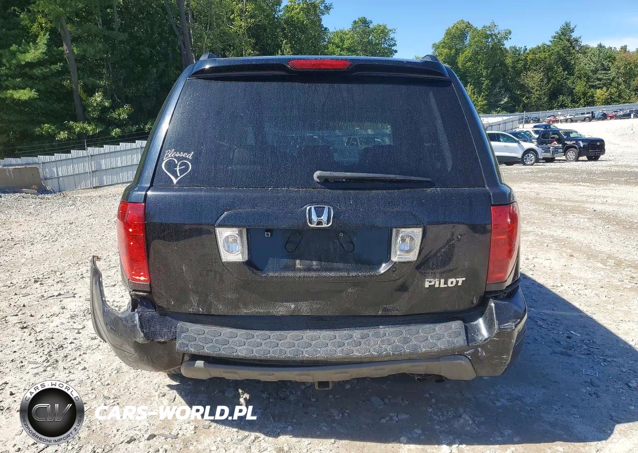 2004 Honda Pilot Exl VIN:2HKYF18514H585459 - 6