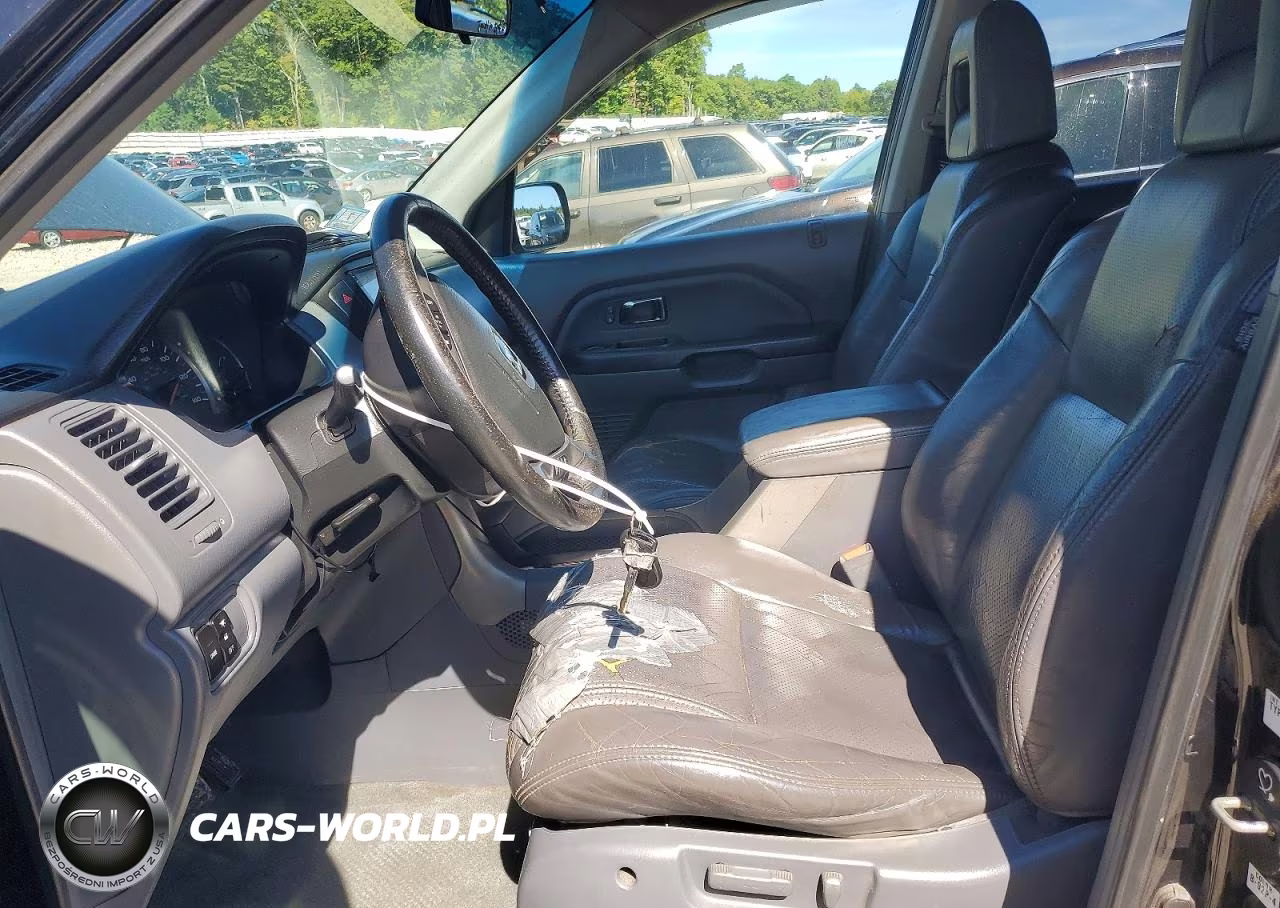 2004 Honda Pilot Exl VIN:2HKYF18514H585459 - 7