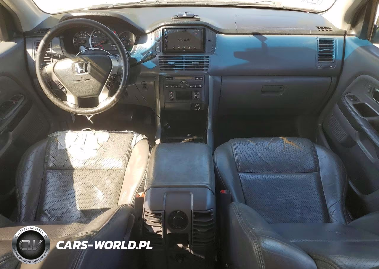 2004 Honda Pilot Exl VIN:2HKYF18514H585459 - 8