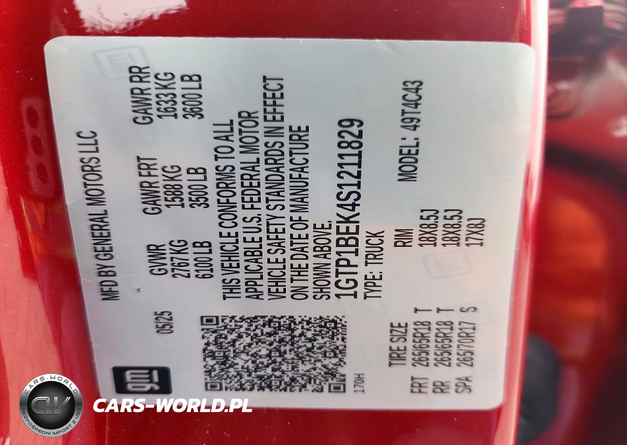 2025 GMC Canyon Elevation VIN:1GTP1BEK4S1211829 - 12