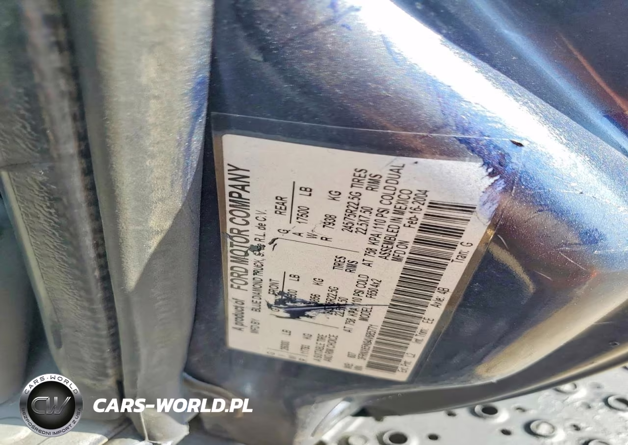 2004 Ford F650 Super Duty VIN:3FRNX65N94V685771 - 12