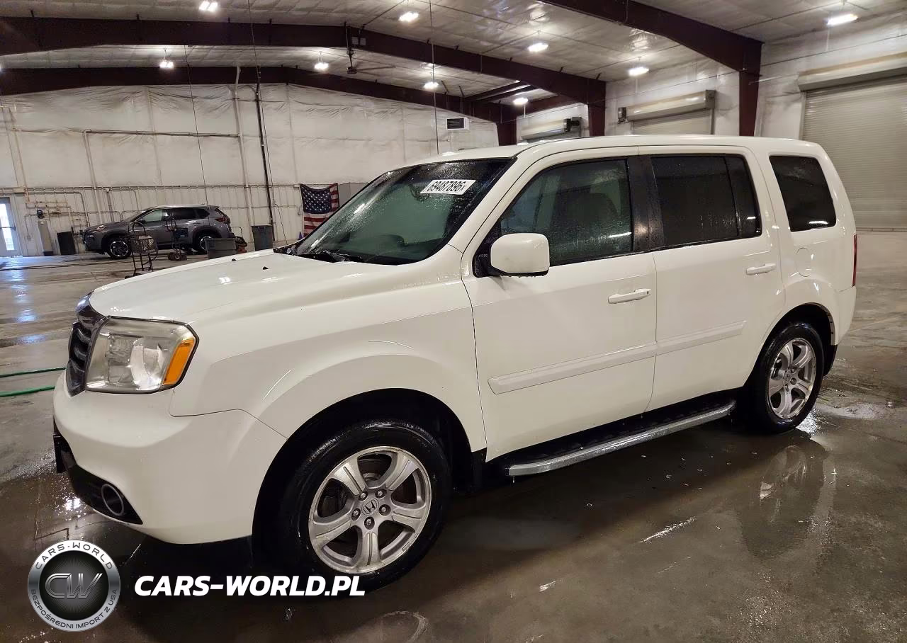 2012 Honda Pilot Exln VIN:5FNYF4H78CB005253 - 1