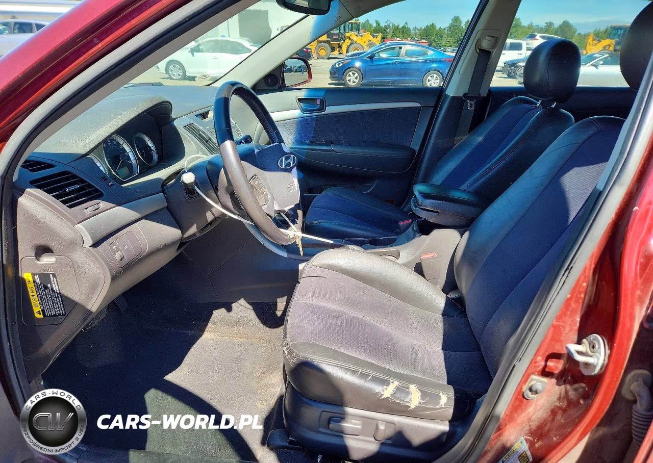 2009 Hyundai Sonata Se VIN:5NPEU46C39H501273 - 7