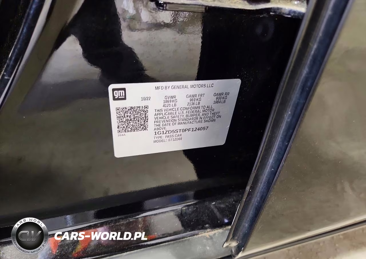 2023 Chevrolet Malibu Lt VIN:1G1ZD5ST0PF124057 - 13