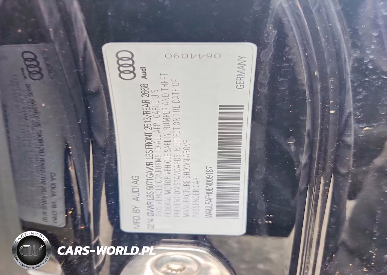 2014 Audi A5 Premium Plus VIN:WAULFAFH0EN009187 - 12