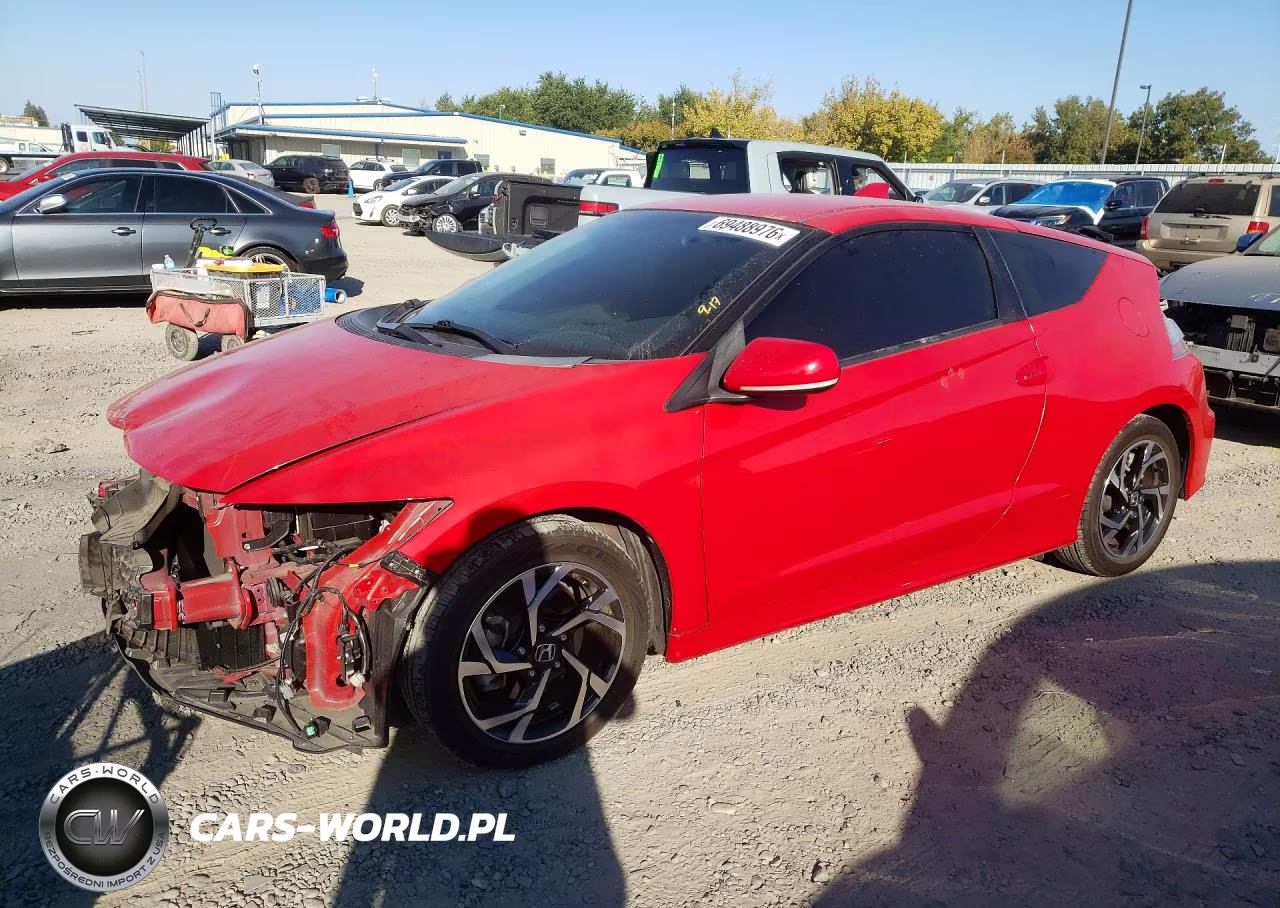 2016 Honda Cr-Z Ex VIN:JHMZF1D61GS001374 - 1