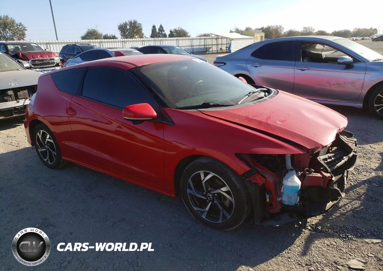 2016 Honda Cr-Z Ex VIN:JHMZF1D61GS001374 - 4
