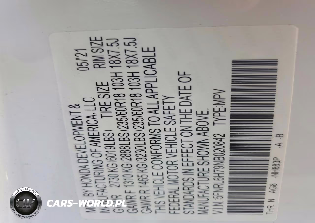 2022 Honda Odyssey Exl VIN:5FNRL6H79NB020842 - 13