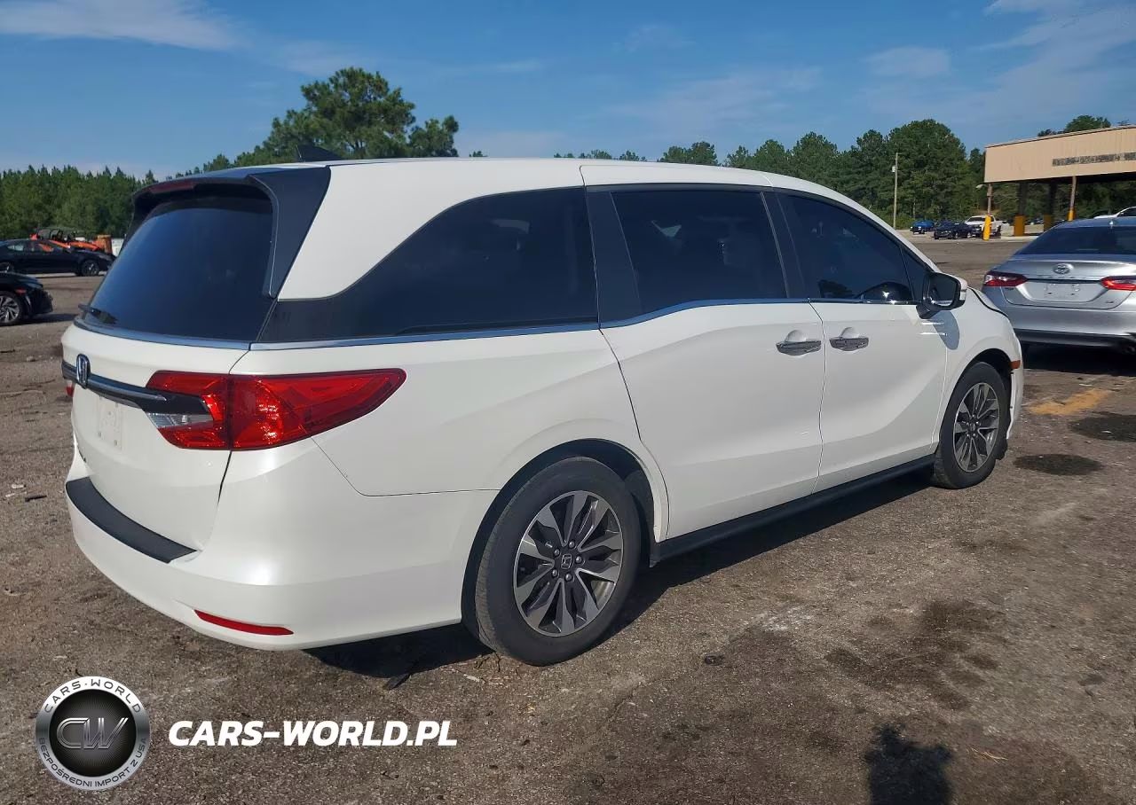2022 Honda Odyssey Exl VIN:5FNRL6H79NB020842 - 3