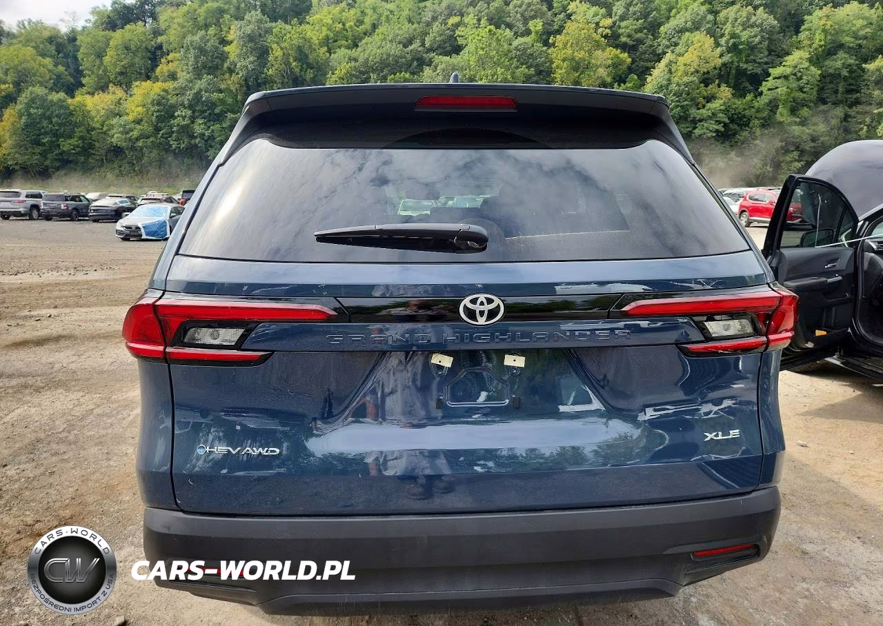 2025 Toyota Grand Highlander Hybrid Xle VIN:5TDACAB54SS055092 - 6