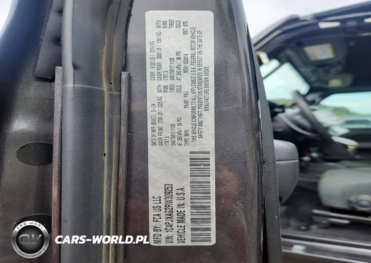 2024 Jeep Wrangler Sport VIN:1C4PJXAG2RW309253 - 12