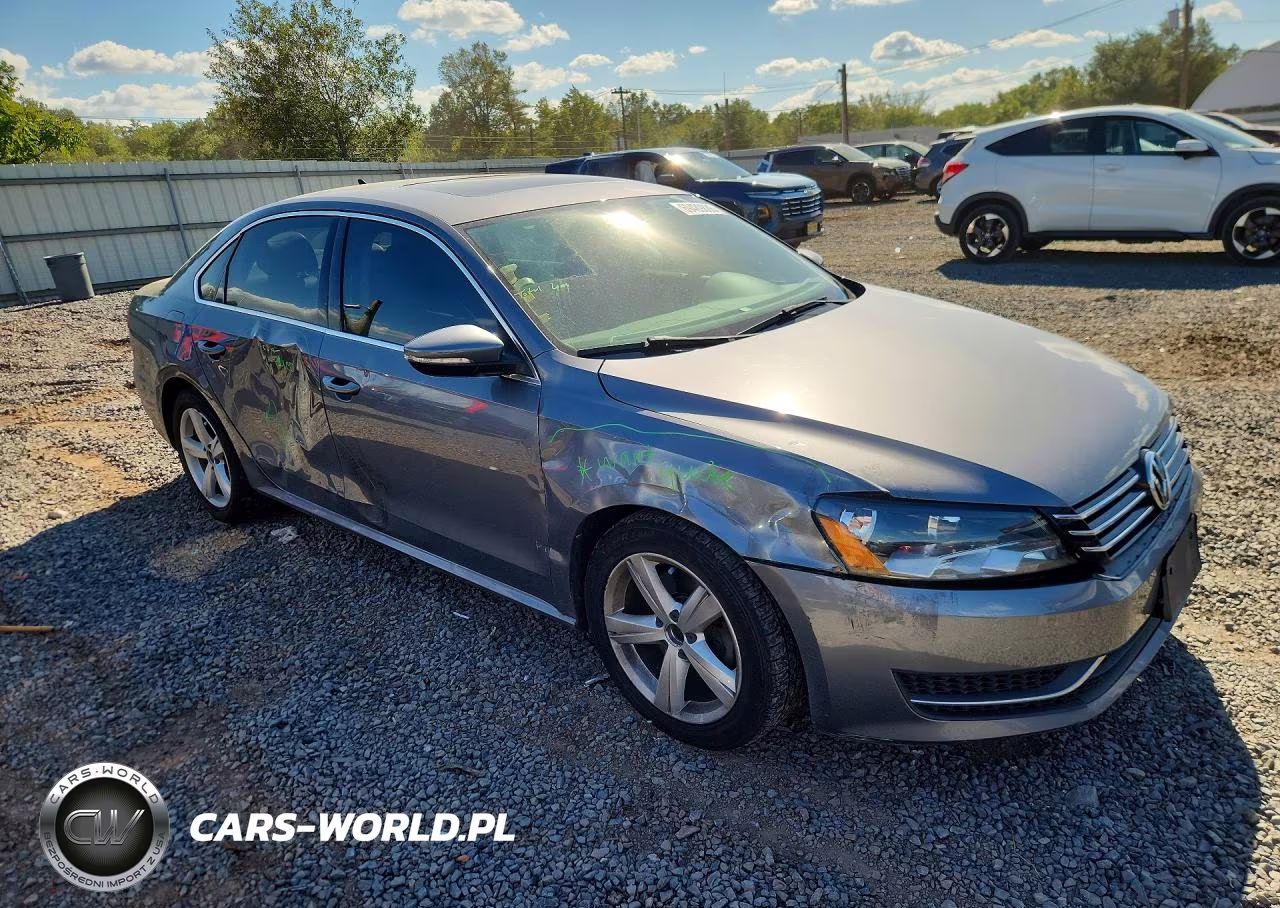 2012 Volkswagen Passat Se VIN:1VWBP7A33CC063065 - 4