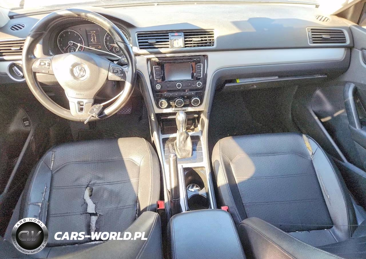 2012 Volkswagen Passat Se VIN:1VWBP7A33CC063065 - 8