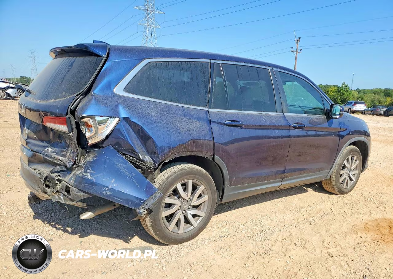 2022 Honda Pilot Exl VIN:5FNYF5H58NB006149 - 3