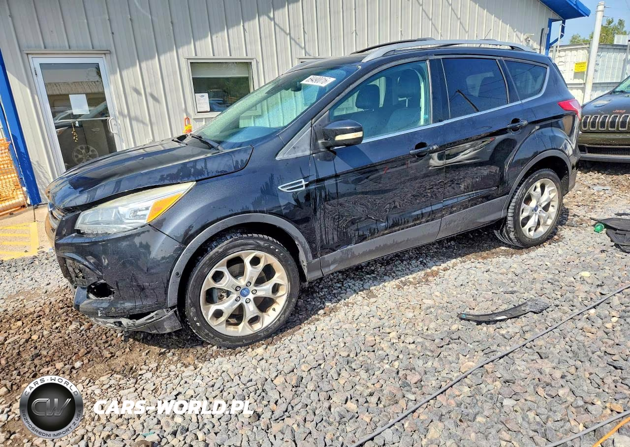 2013 Ford Escape Titanium VIN:1FMCU9J93DUC10525 - 1