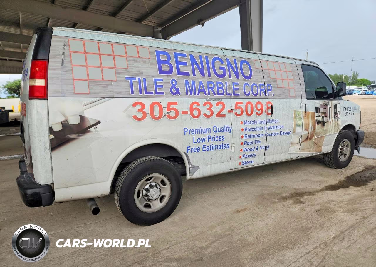 2017 Chevrolet Express G2500 Delivery Van VIN:1GCWGBFF3H1121592 - 3