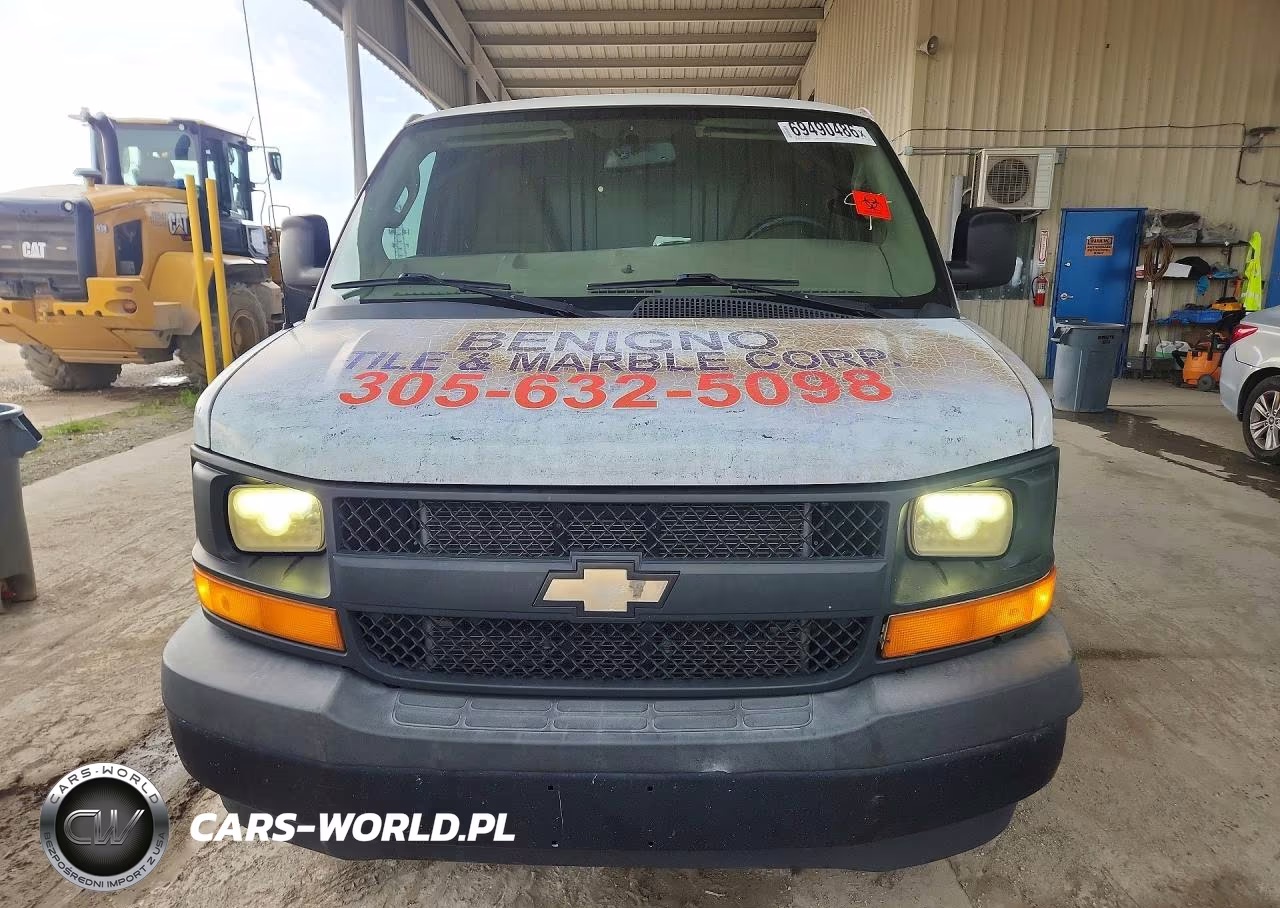 2017 Chevrolet Express G2500 Delivery Van VIN:1GCWGBFF3H1121592 - 5