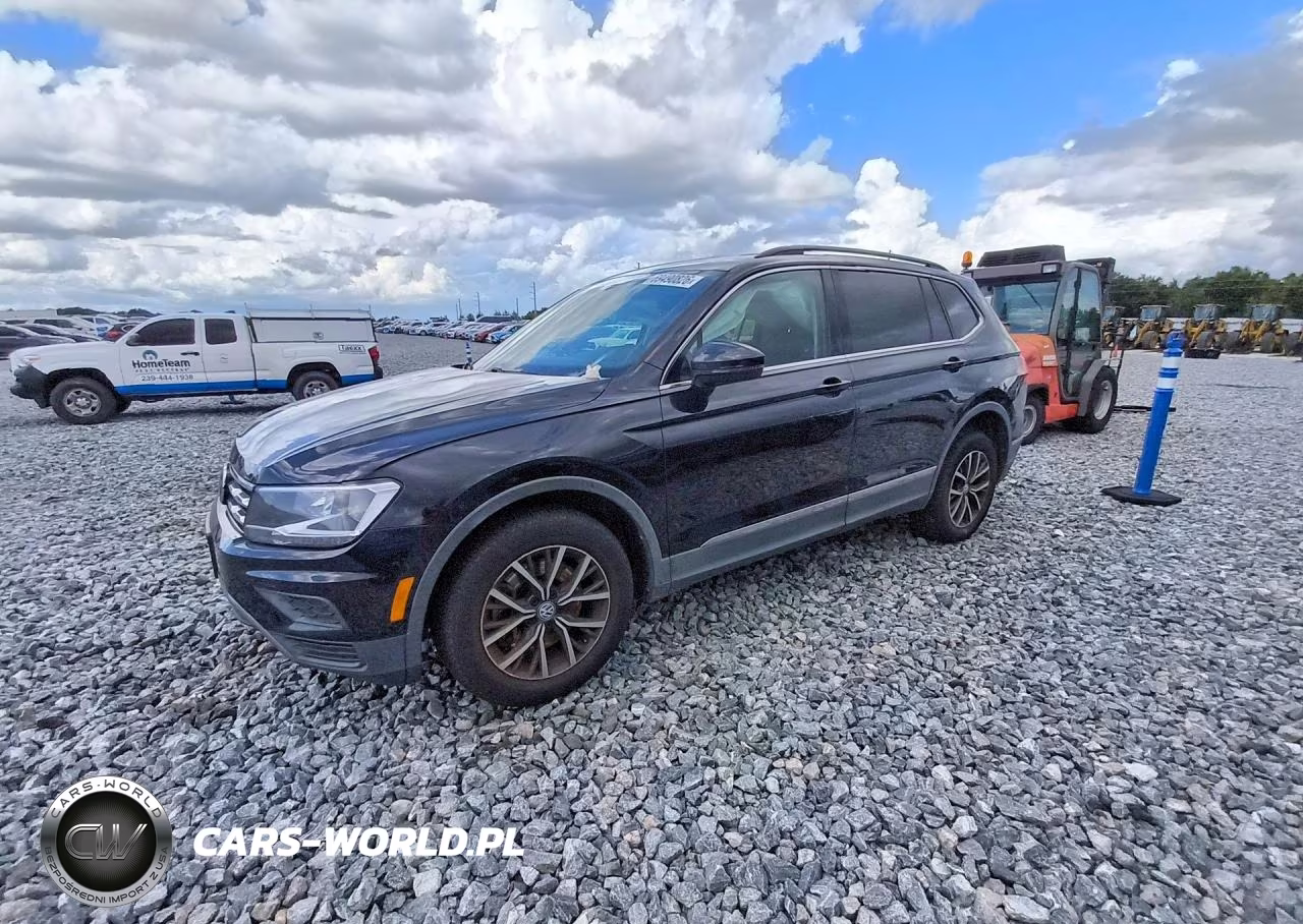 2020 Volkswagen Tiguan Se VIN:3VV2B7AX0LM027094 - 1