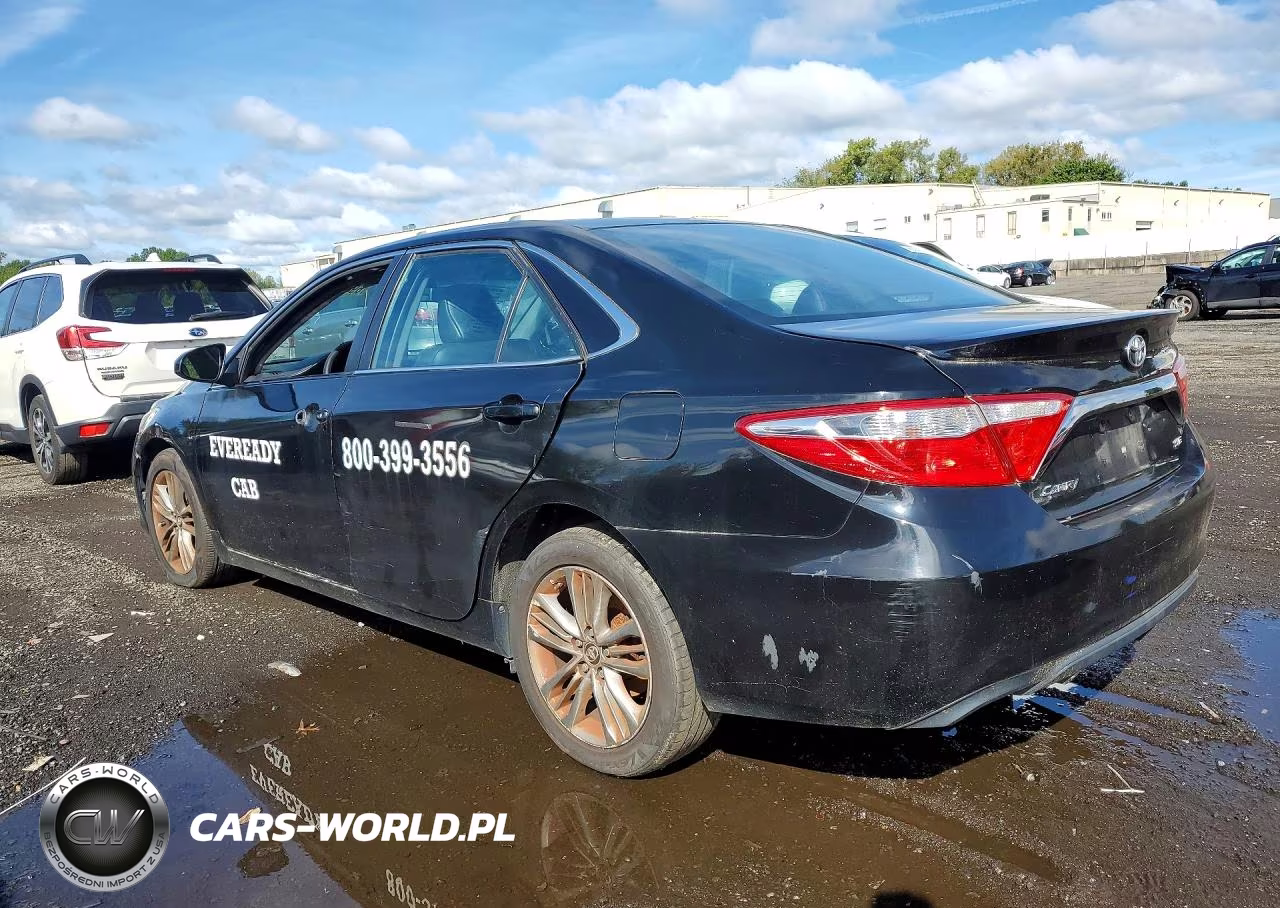 2016 Toyota Camry Se VIN:4T1BF1FK6GU125623 - 2
