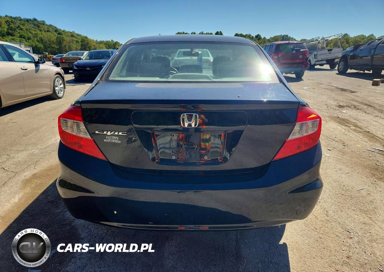 2012 Honda Civic Lx VIN:19XFB2F58CE353018 - 6