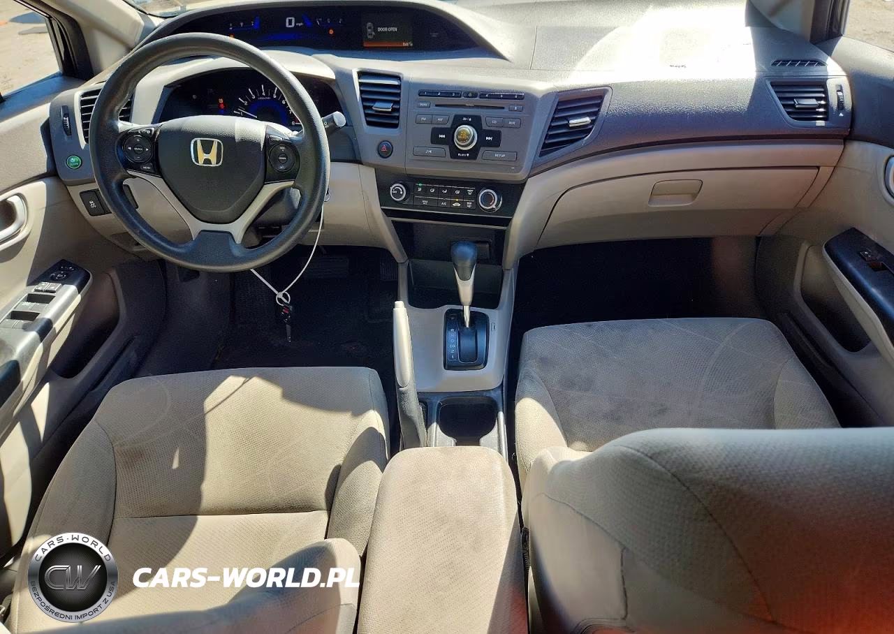 2012 Honda Civic Lx VIN:19XFB2F58CE353018 - 8