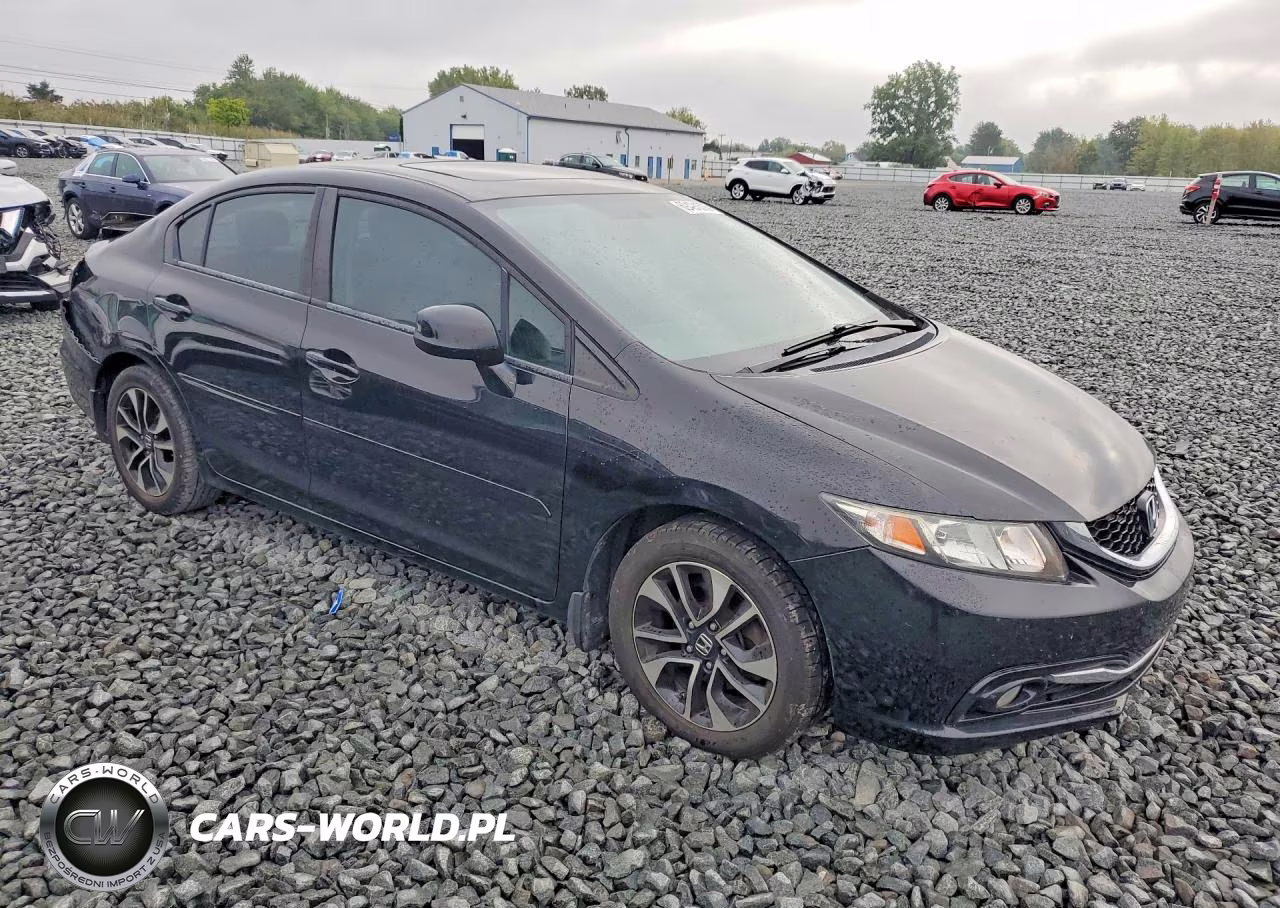 2013 Honda Civic Exl VIN:19XFB2F94DE020786 - 4