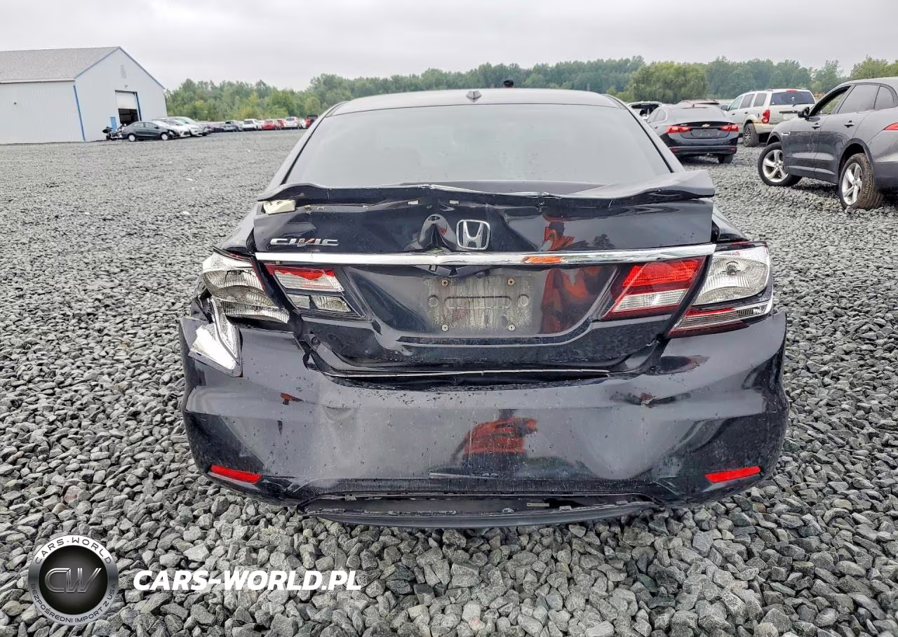 2013 Honda Civic Exl VIN:19XFB2F94DE020786 - 6