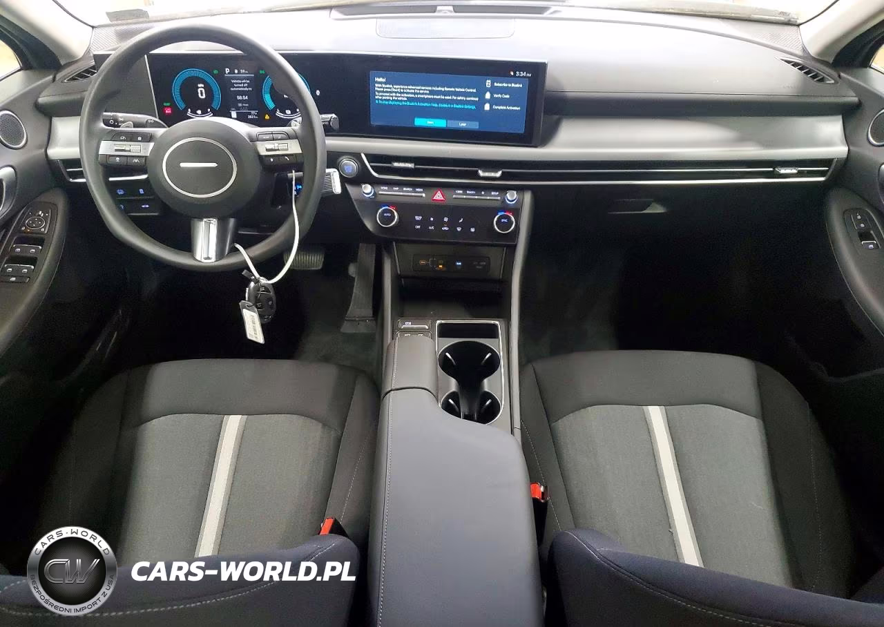 2026 Hyundai Sonata Hybrid Blue VIN:KMHL24JJ2TA172420 - 8