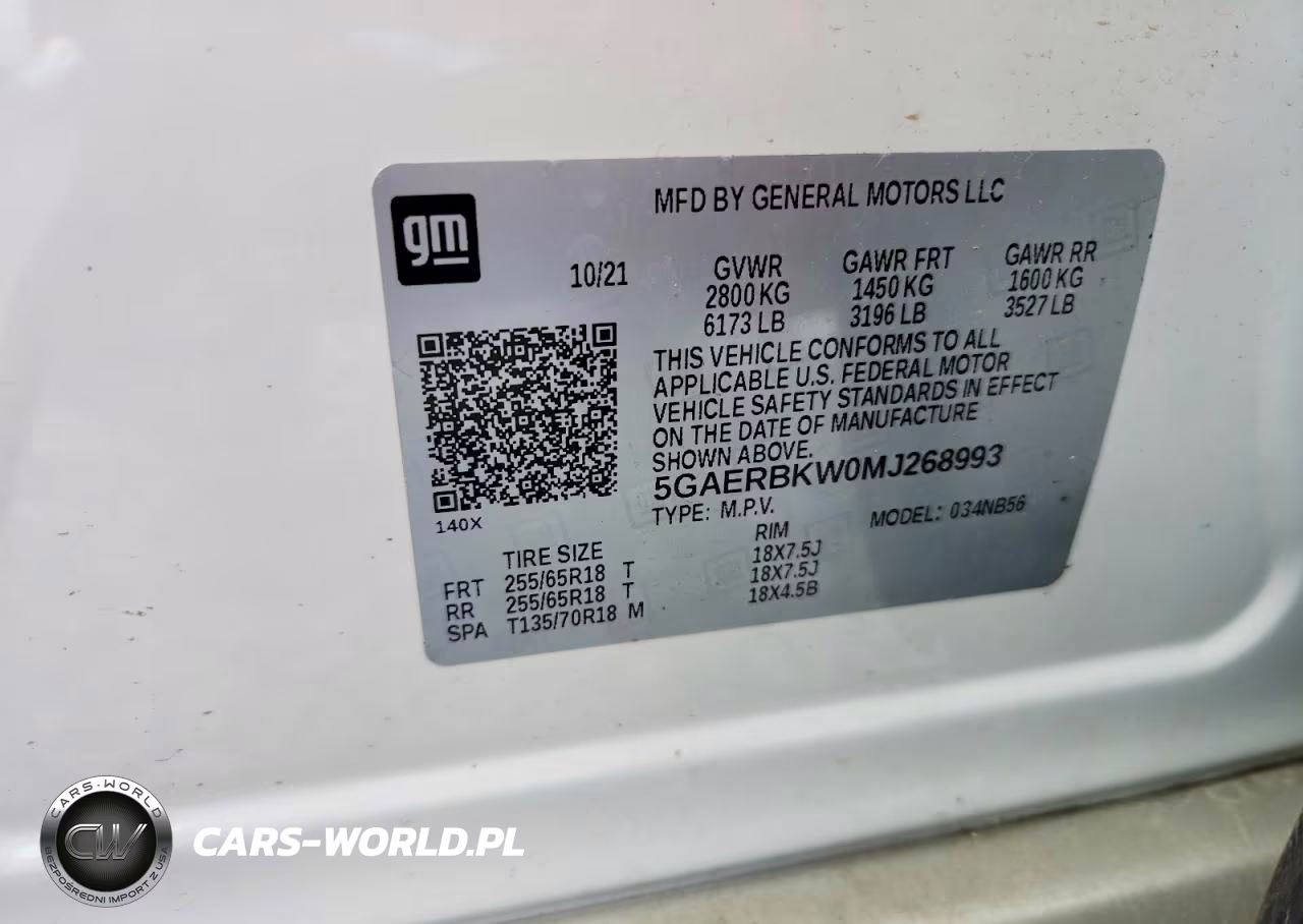 2021 Buick Enclave Fwd Essence VIN:5GAERBKW0MJ268993 - 13