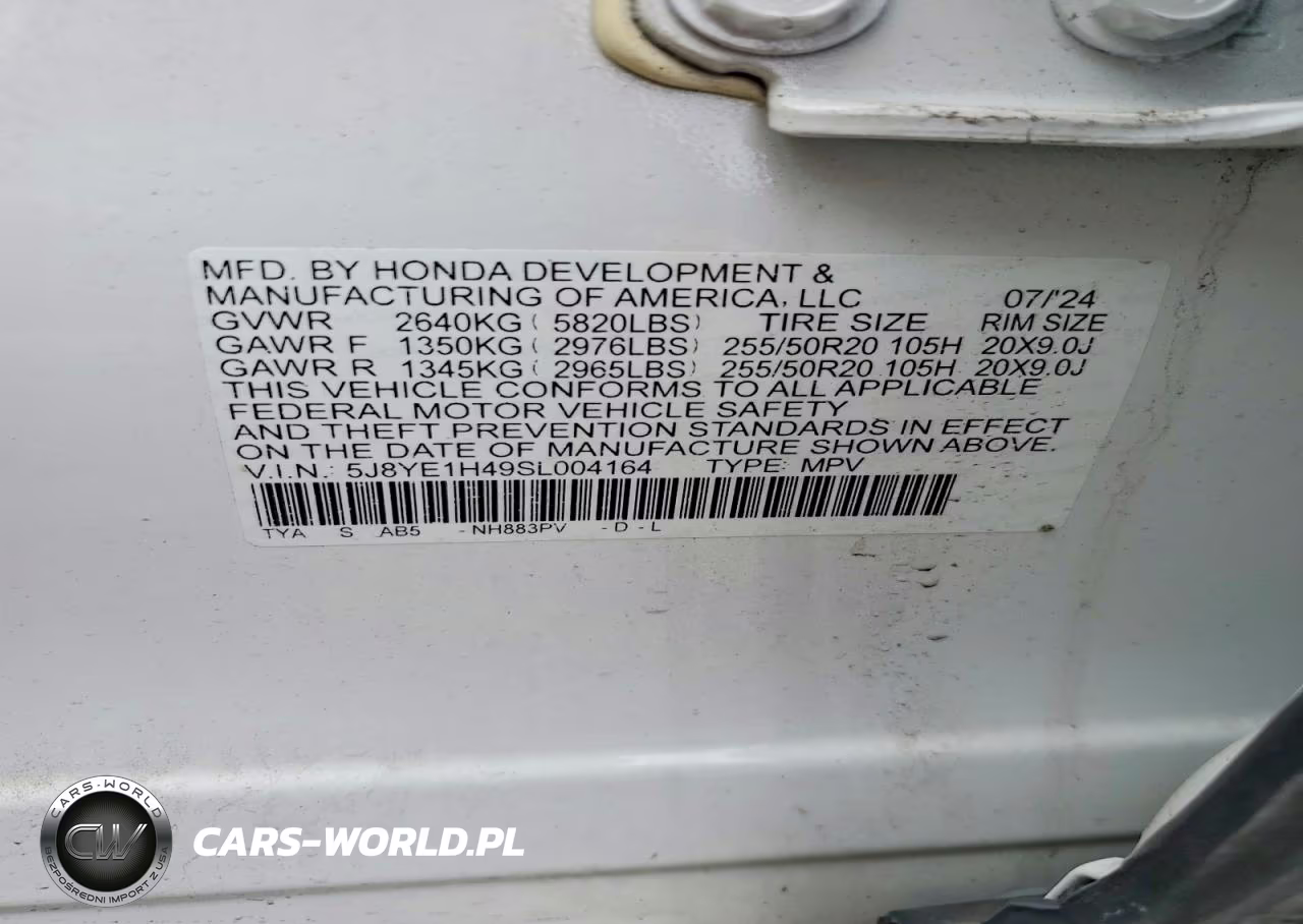 2025 Acura Mdx Technology VIN:5J8YE1H49SL004164 - 13