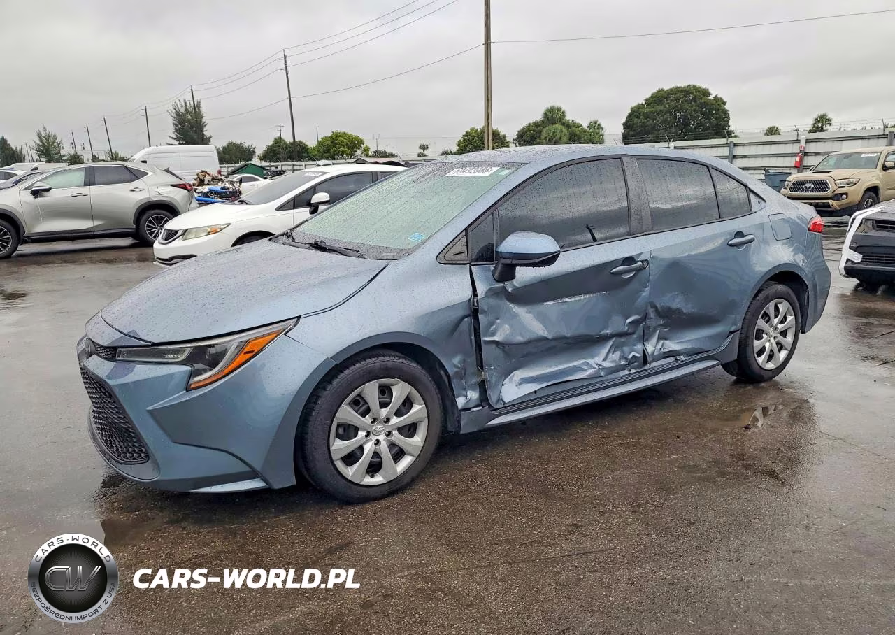 2020 Toyota Corolla Le VIN:5YFEPRAE2LP106346 - 1